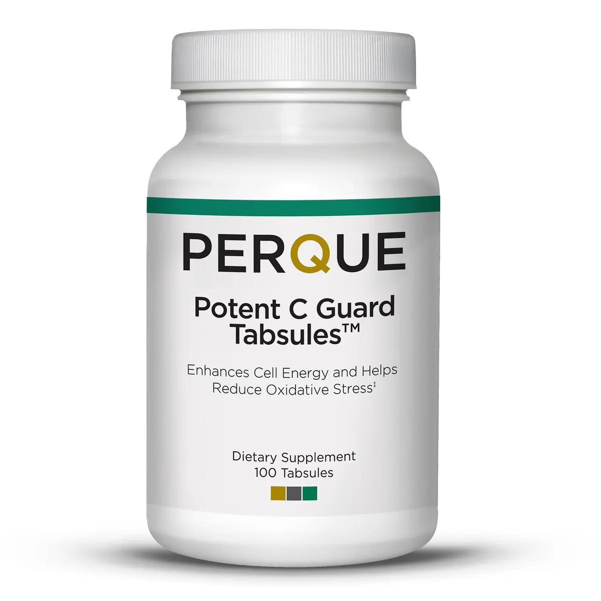PERQUE Potent C Guard 1000 mg | Vegetarian Vitamin C Supplement for Adults in India - main product image