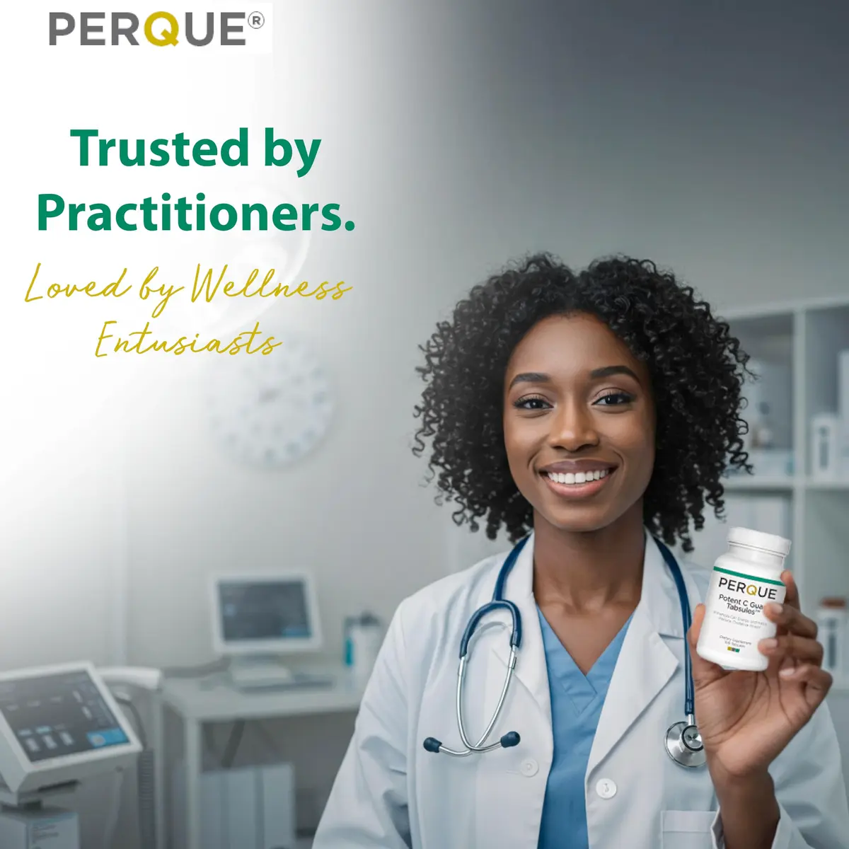 PERQUE Potent C Guard 1000 mg | Vegetarian Vitamin C Supplement for Adults in India - view 3