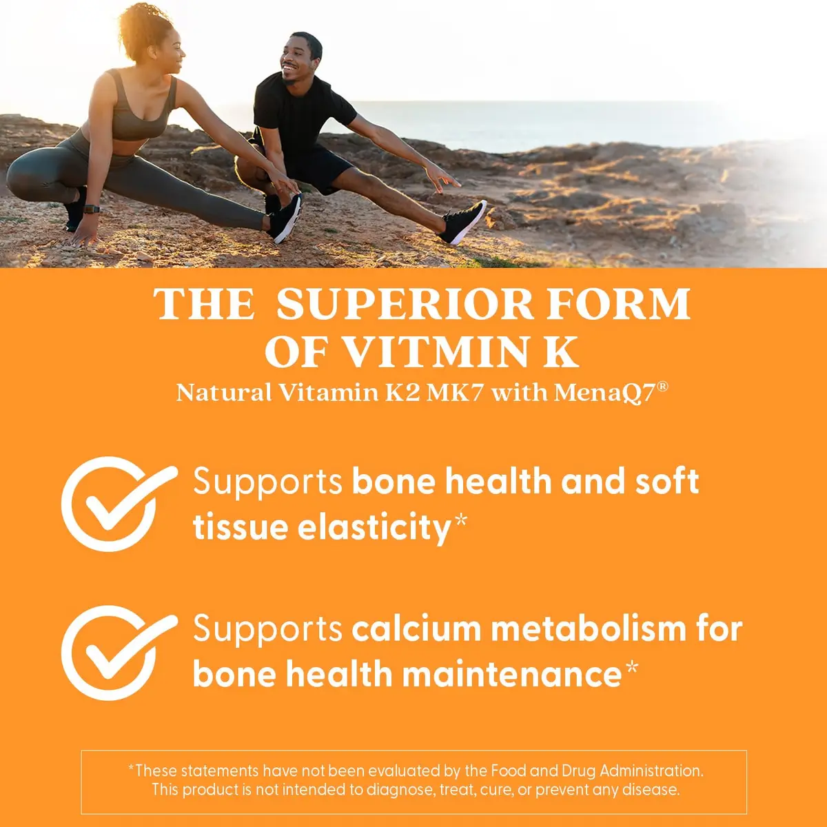 Doctor's Best Natural Vitamin K2 MK7 Supplement for Men & Women - Bone Health Support, 45 mcg Vitamin K-2 MK-7 Capsules with MenaQ7, Calcium Support, Non GMO, Vegan - 60 Veg Caps | Supports Bone & Soft Tissue - view 5