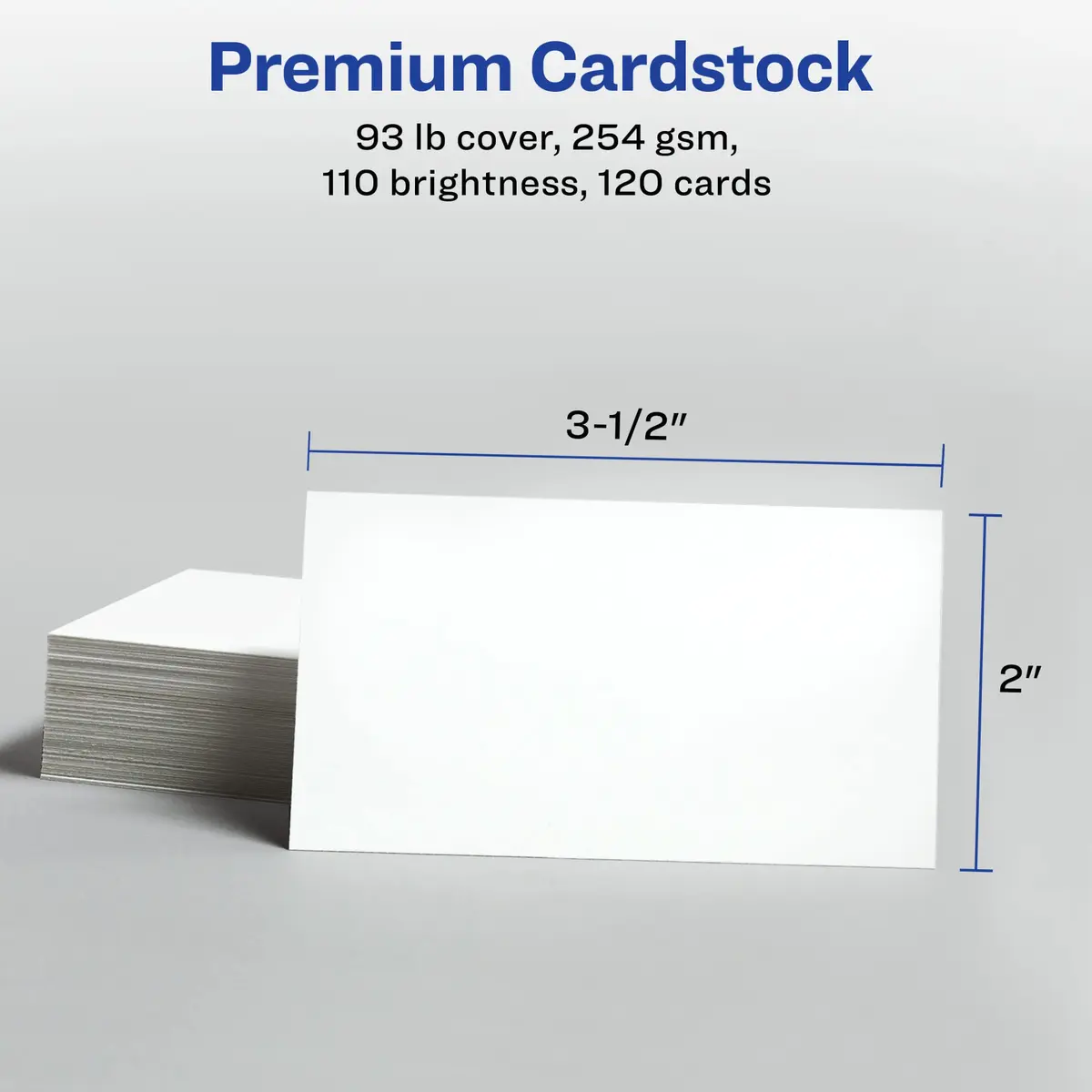 Avery Clean Edge Printable Business Cards 2" x 3.5" (90 Cards) | Inkjet Printer Optimized - view 7