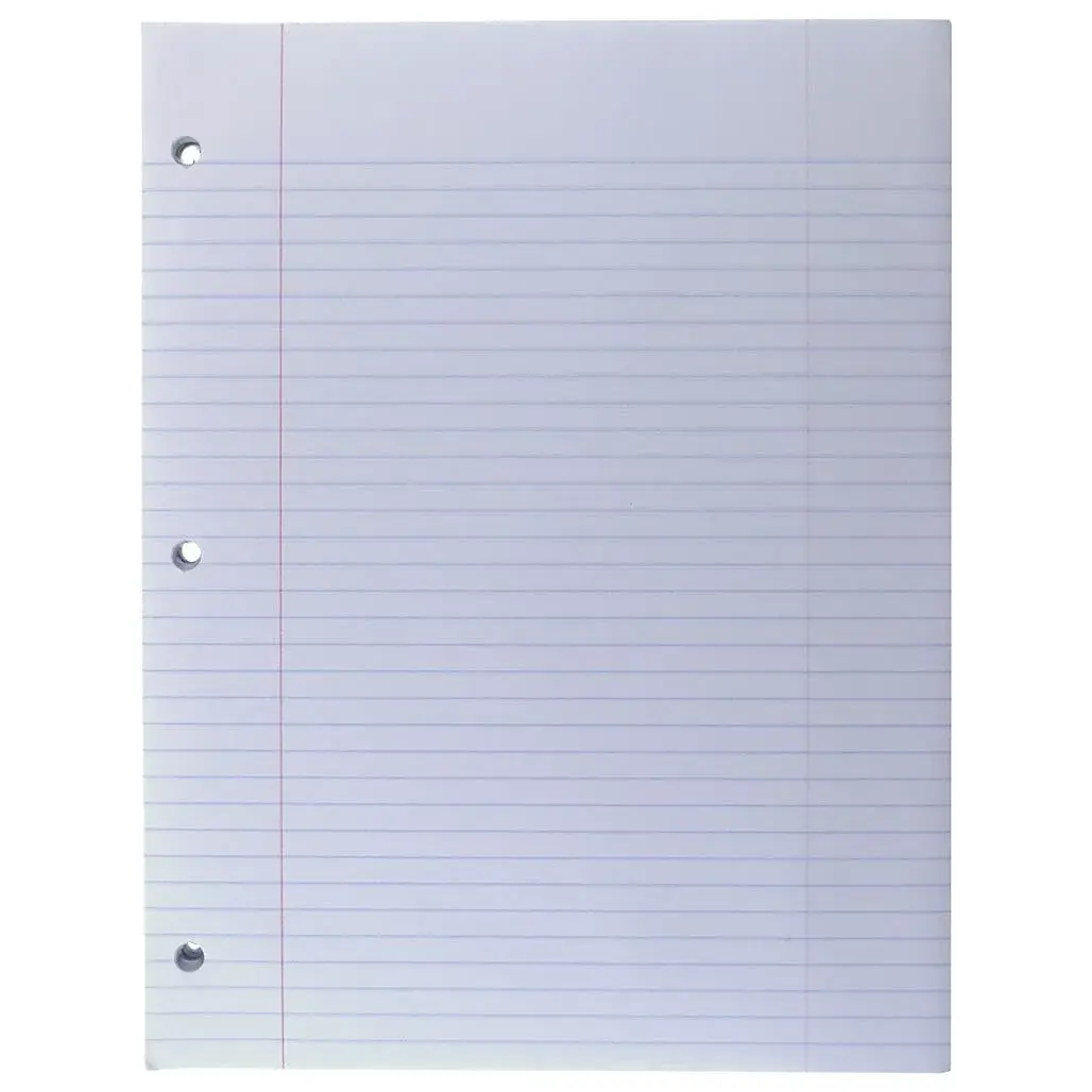 Top Flight Filler Paper College Rule 150 Sheets | 21.6 x 27.9 cm (8.5 x 11 Inches) - view 2
