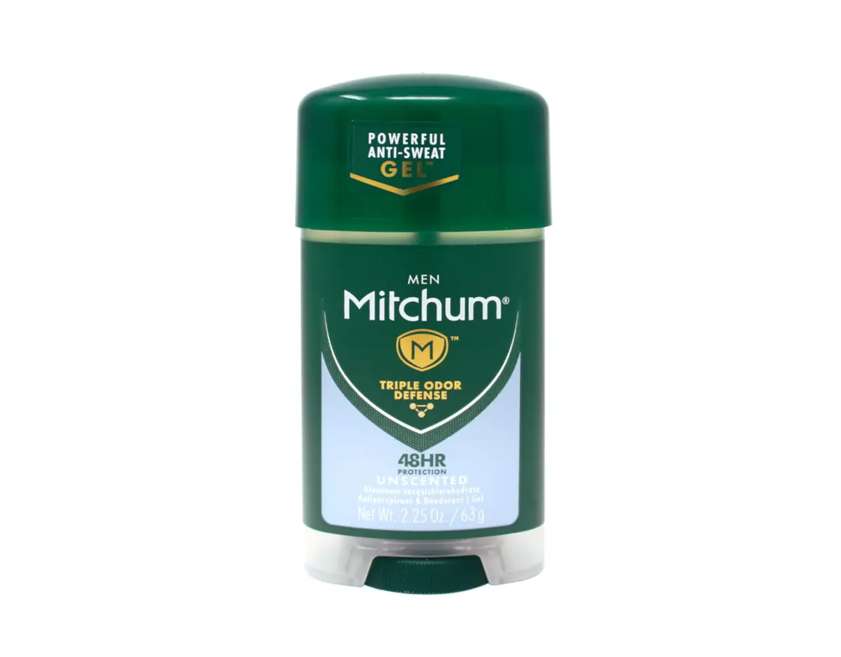 Mitchum Men's Gel Deodorant Unscented 4.5 oz (2-Pack) | 48-Hour Wetness Protection - view 3
