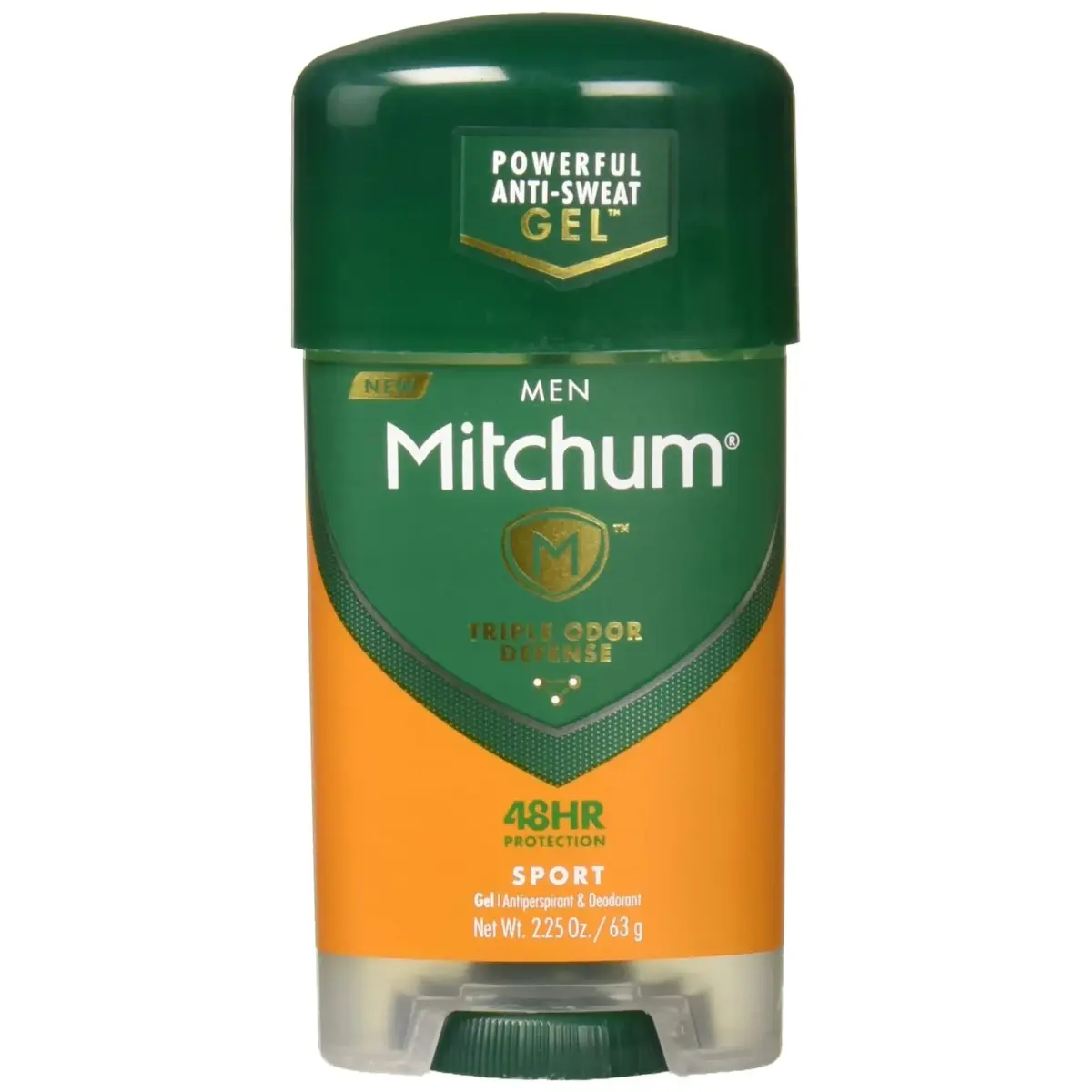 Mitchum Men's Sport Antiperspirant Deodorant Stick 4.5 oz (2-Pack) | Triple Odor Defense Gel - main product image
