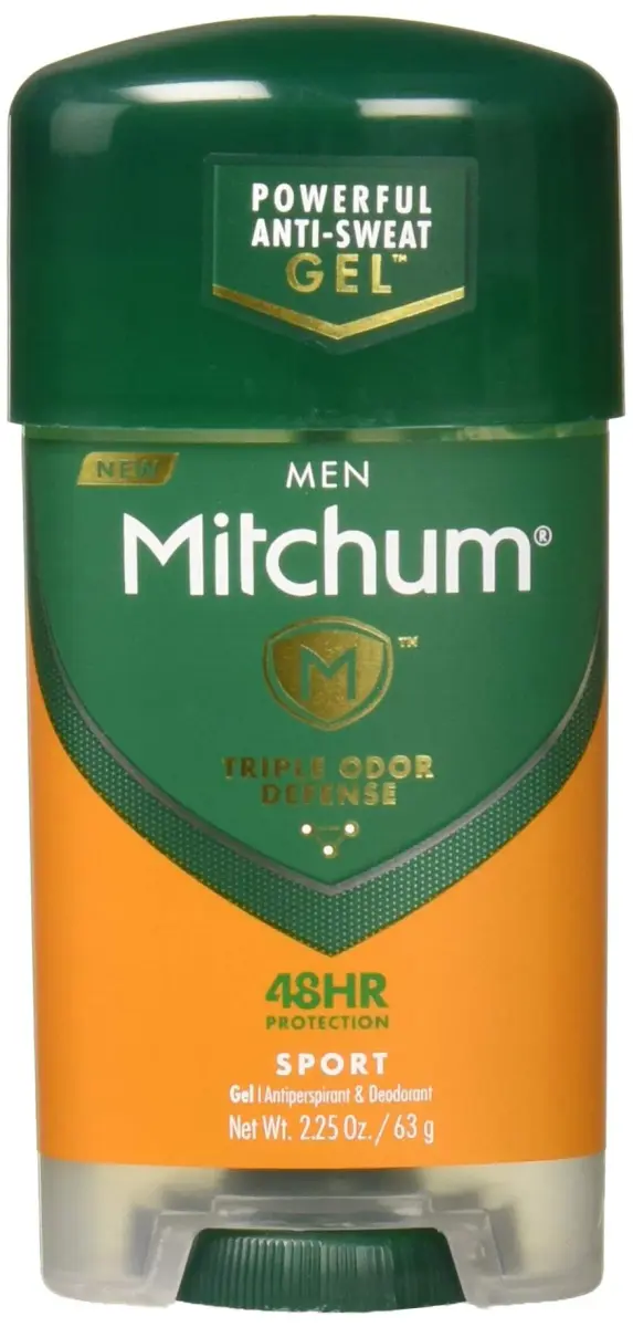 Mitchum Men's Sport Antiperspirant Deodorant Stick 4.5 oz (2-Pack) | Triple Odor Defense Gel - main product image