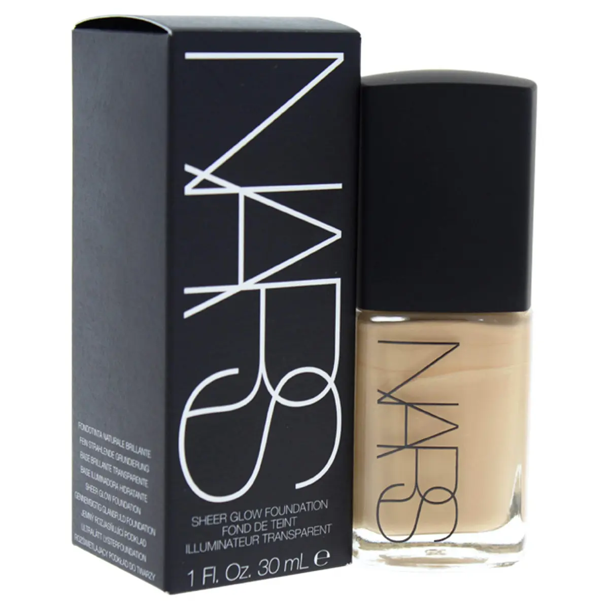 NARS Sheer Glow Foundation - Punjab/Medium | Radiant, Hydrating, 30ml - main product image