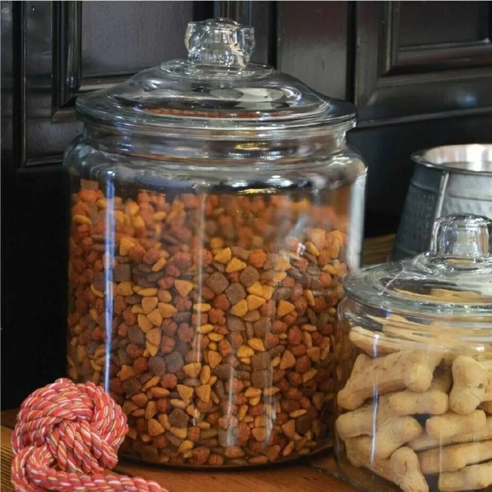Anchor Hocking Heritage Hill Glass 0.5 Gallon Storage Jar | Classic Kitchen Storage - view 3