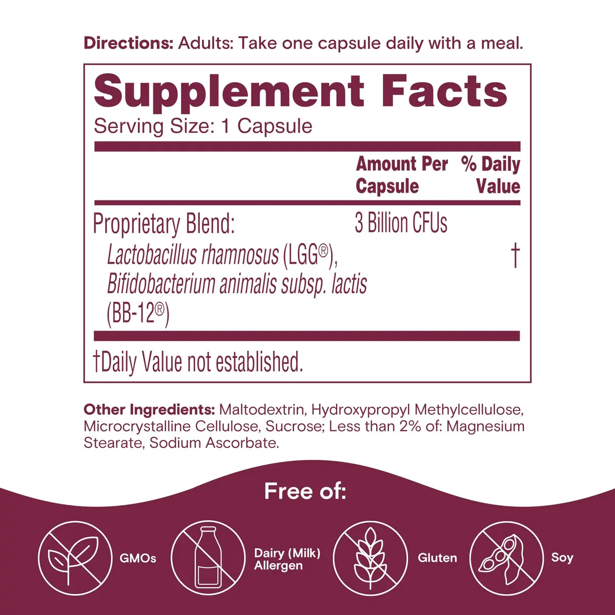 Phillips' Colon Health Daily Probiotic Capsules 90 Count | 4-in-1 Symptom Defense for Digestive & Immune Health - view 6