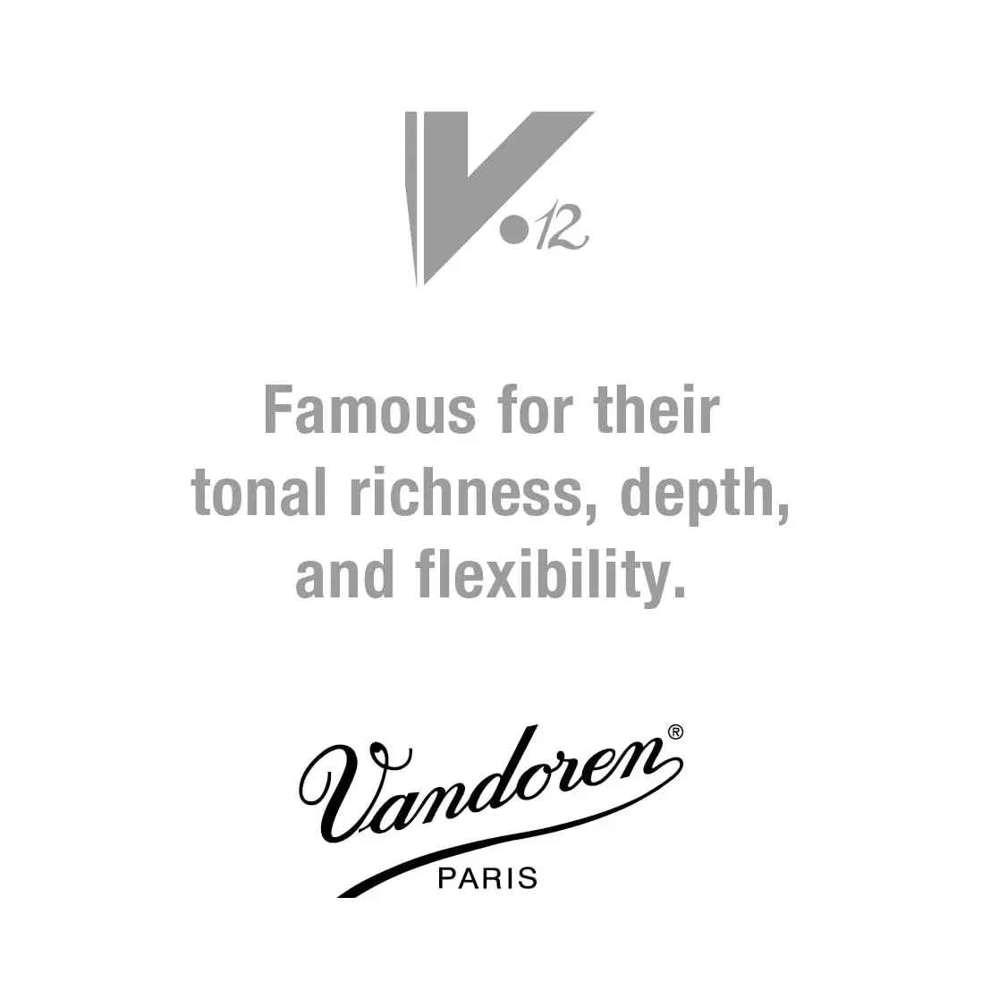 Vandoren CR6125 Eb Clarinet V.12 Reeds Strength 2.5; Box of 10 | Deep Rich Sound for Eb Clarinet - view 2