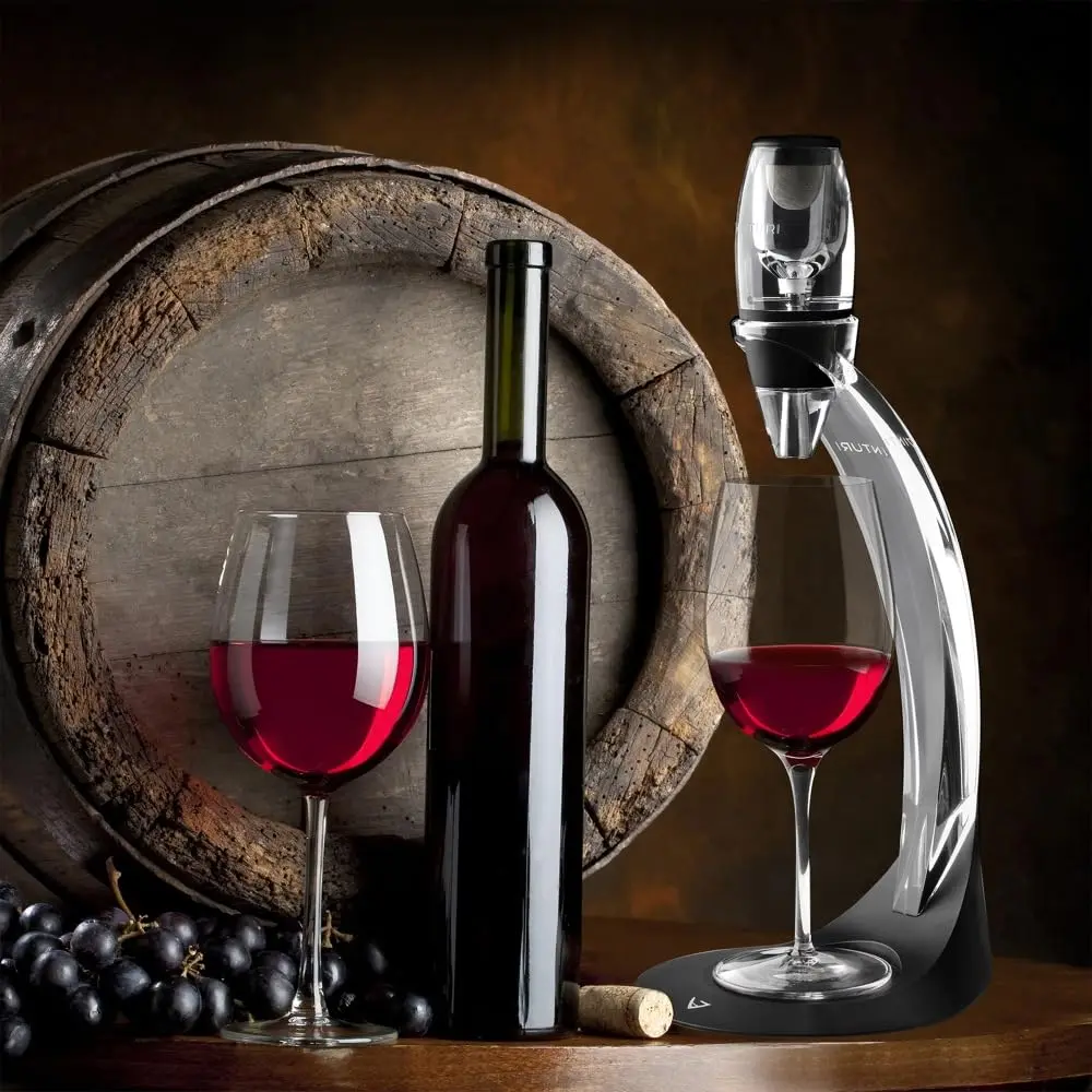 Vinturi Red Wine Aerator Deluxe Essential Set | Enhances Flavors & Smoother Finish (70-120 chars) - view 2