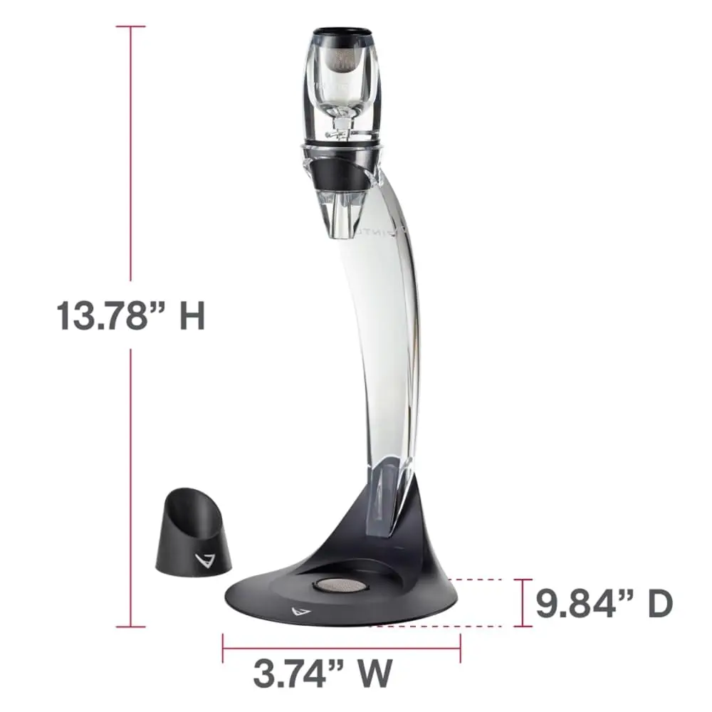 Vinturi Red Wine Aerator Deluxe Essential Set | Enhances Flavors & Smoother Finish (70-120 chars) - view 3