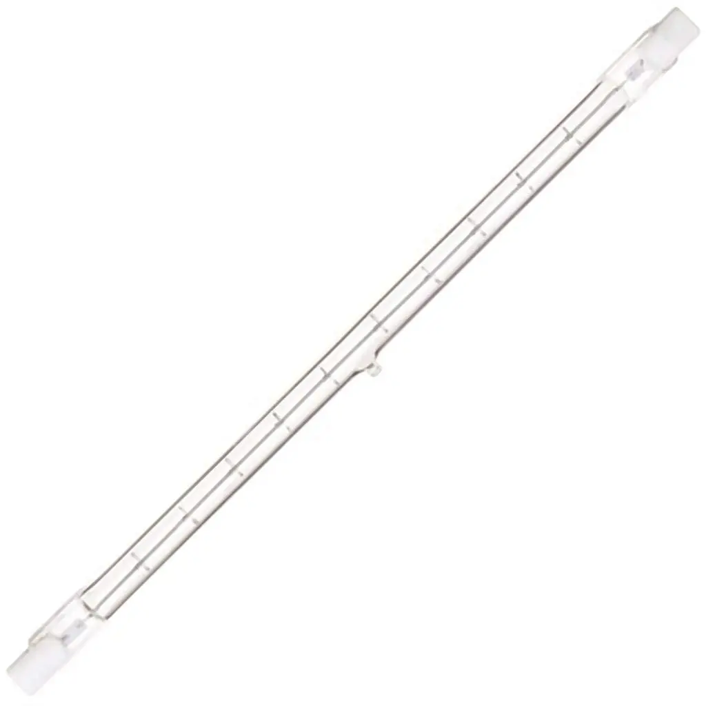 Satco S3106 1500W 30000 Lumens T3 Halogen Bulb 254mm | Double Ended R7S Base, Clear, Dimmable (1500 hours) - view 2