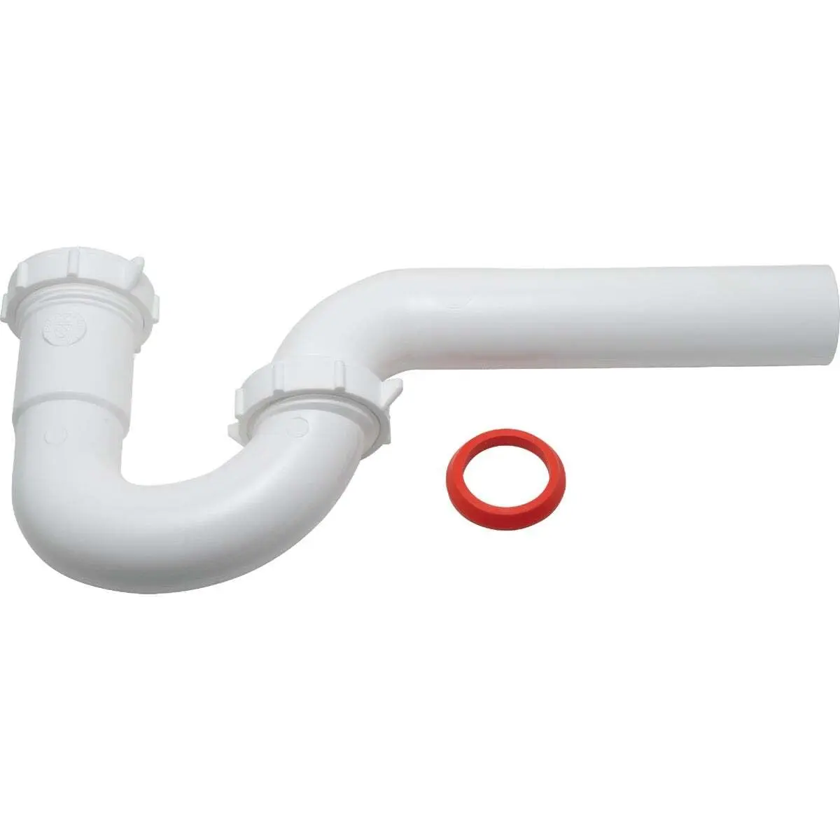 Plumb Pak 400WK Plastic P-Trap Kit 1.5" or 1.25" Inlet x 1.5" Outlet, White | Essential Plumbing Fitting - view 3