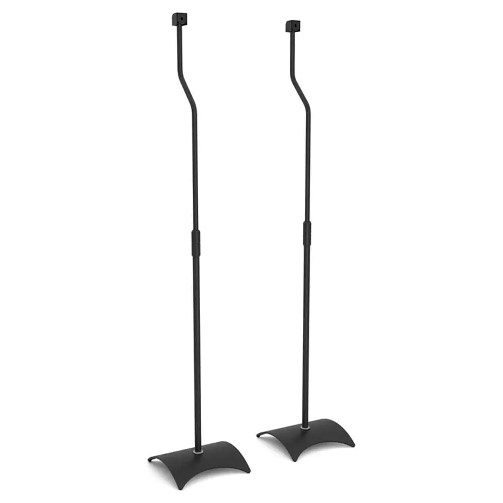 AVF Adjustable Steel Speaker Floor Stands Pair | 31.75-42.2 Inch Height, 11 lbs Capacity, Black - main product image
