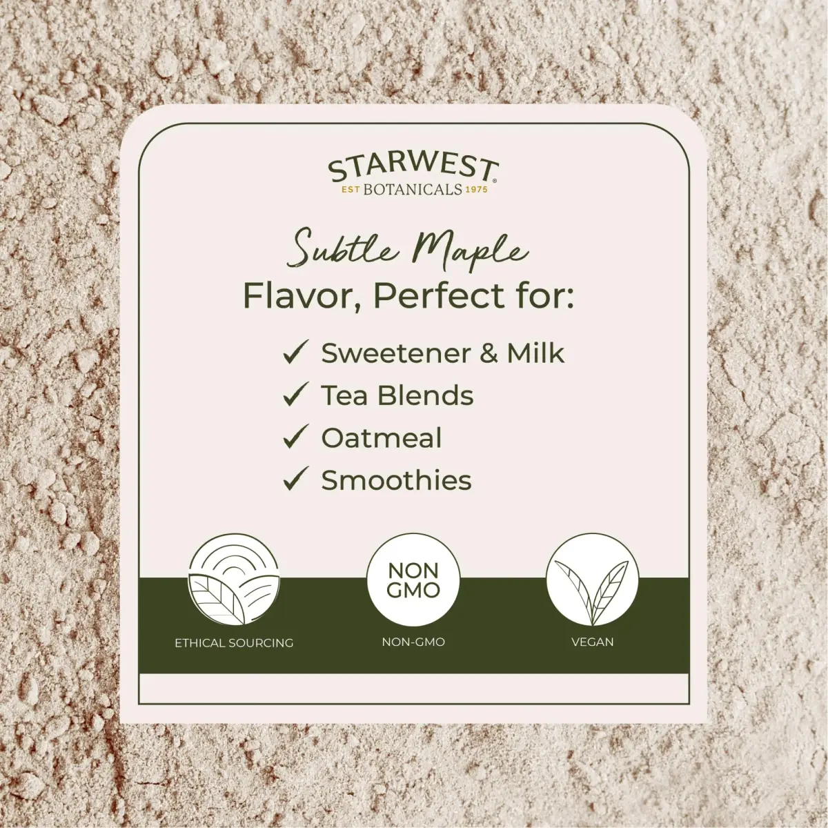 Starwest Botanicals Organic Slippery Elm Bark Powder 113g (4 oz) | USDA Organic, Non-GMO, Kosher Certified - view 3