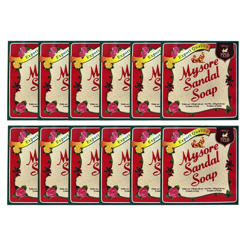 Mysore Sandal Soap 150g | Natural Sandalwood Oil for Glowing Skin - main product image