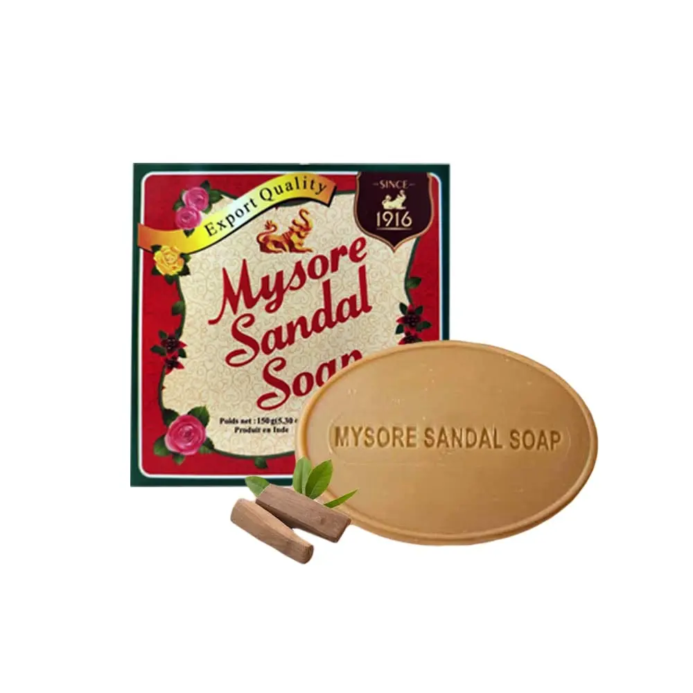Mysore Sandal Soap 150g | Natural Sandalwood Oil for Glowing Skin - view 2