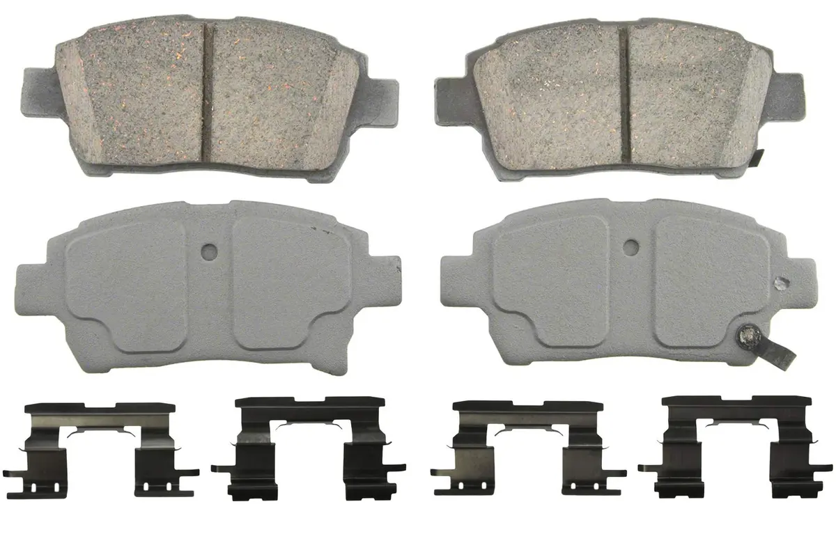 Wagner Brake ThermoQuiet QC990 Ceramic Disc Brake Pad Set | Quieter, Long-Lasting, Zero Copper - main product image