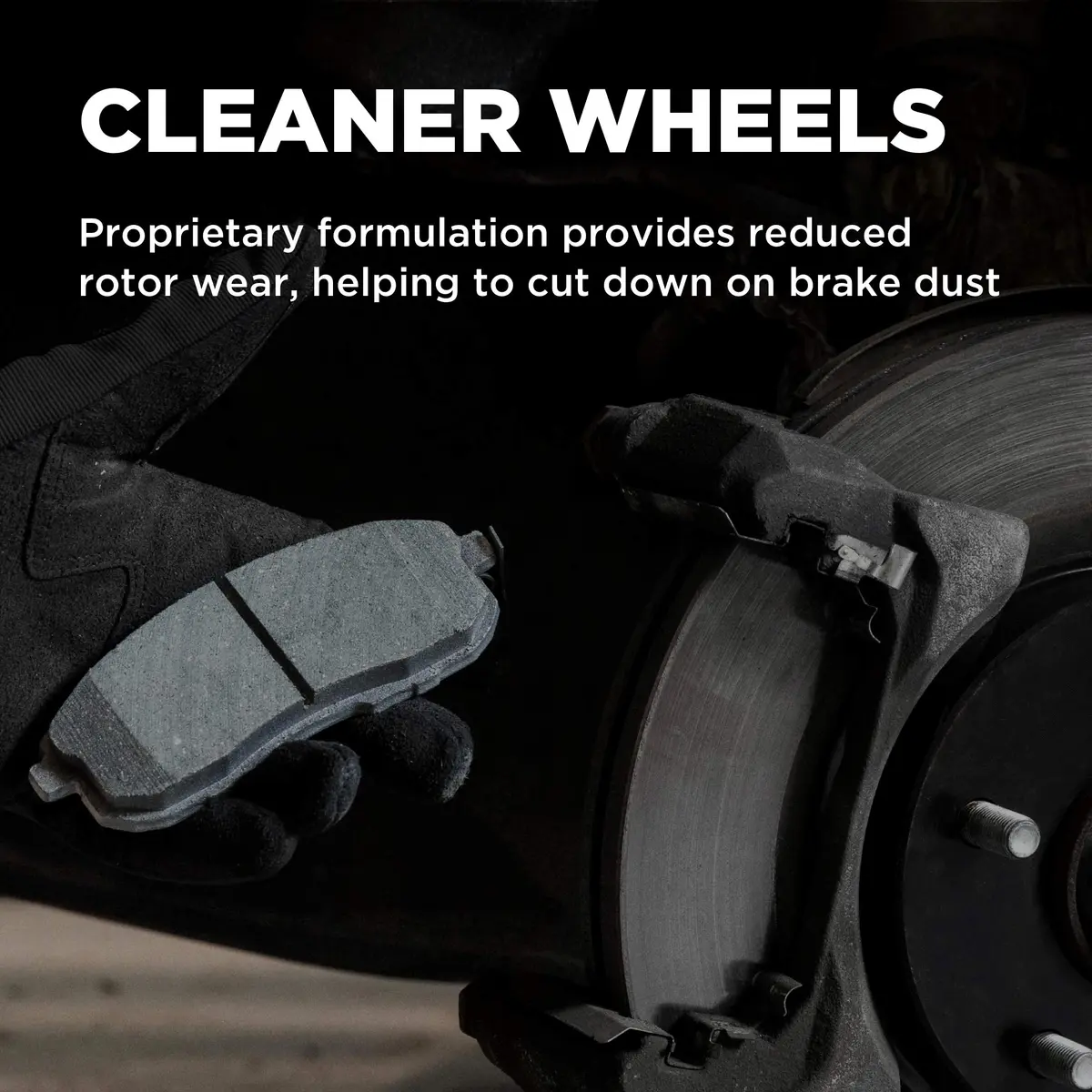 Wagner Brake ThermoQuiet QC990 Ceramic Disc Brake Pad Set | Quieter, Long-Lasting, Zero Copper - view 4