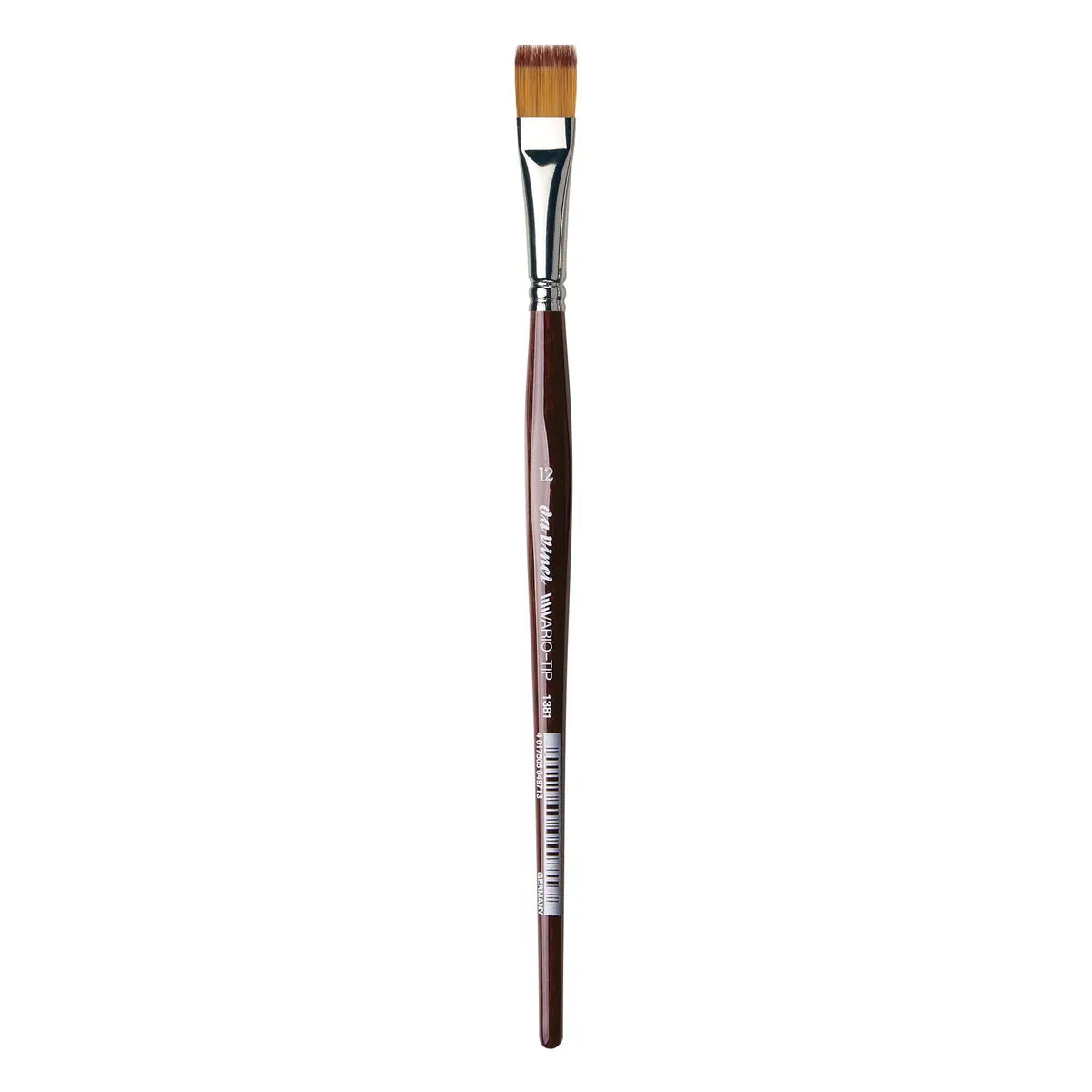 da Vinci Watercolor Series VarioTip Paint Brush, Flat Synthetic, Size 12 (1381-12) | Special Effects Brush for Artists - main product image