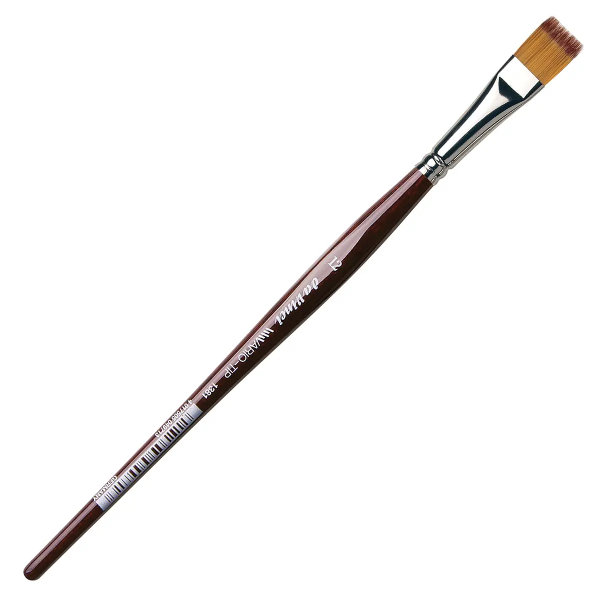 da Vinci Watercolor Series VarioTip Paint Brush, Flat Synthetic, Size 12 (1381-12) | Special Effects Brush for Artists - view 2