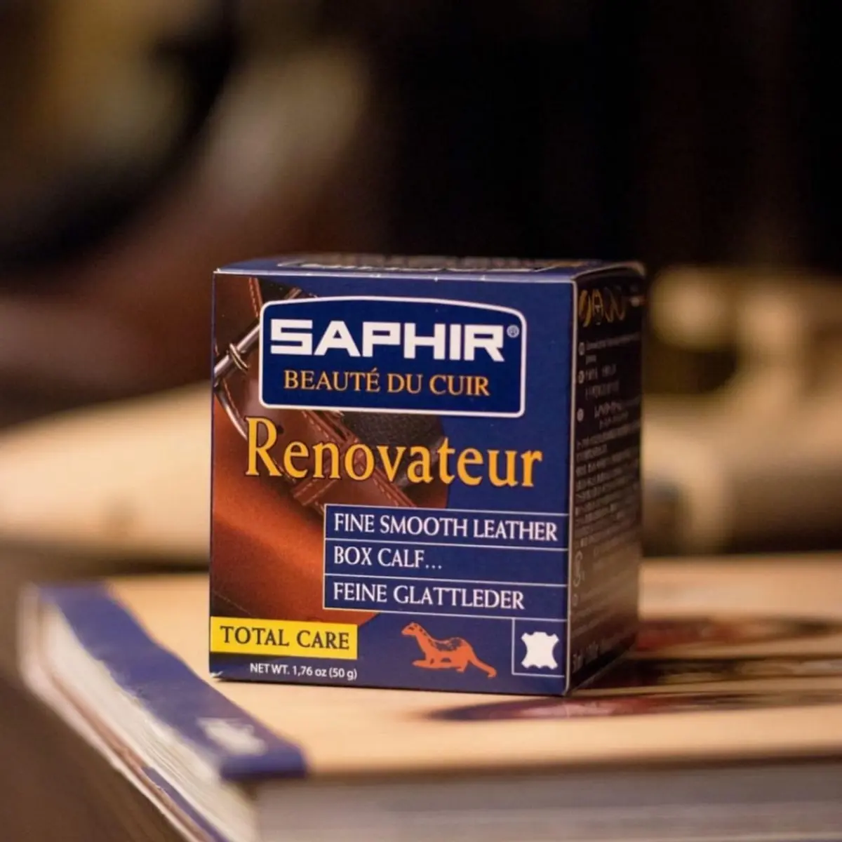 SAPHIR Beauté du Cuir Renovateur Leather Conditioner 50 ml | Restores, Conditions, Protects, and Shines Smooth Leather - view 3