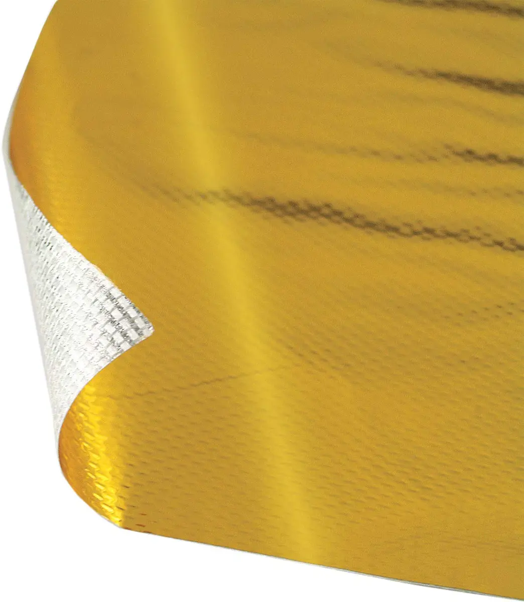 Design Engineering Reflect-A-Gold High Temp Adhesive Sheet 12" x 12" | Heat Reflective, Up to 850°F, Lightweight & Easy to Apply - main product image