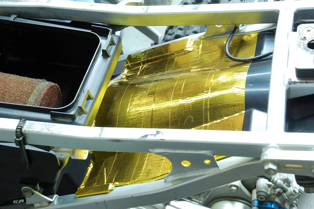 Design Engineering Reflect-A-Gold High Temp Adhesive Sheet 12" x 12" | Heat Reflective, Up to 850°F, Lightweight & Easy to Apply - view 3