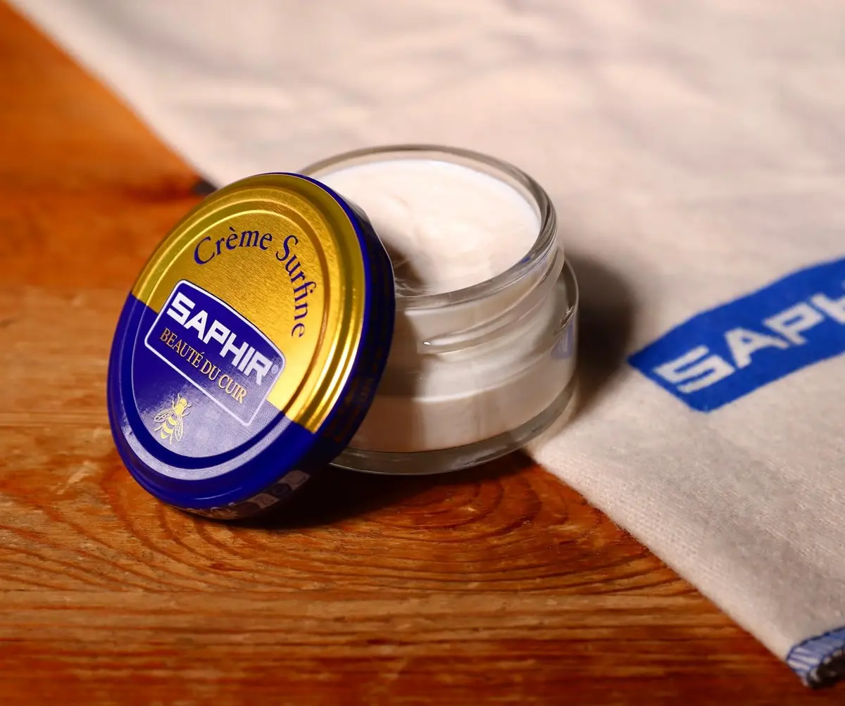 SAPHIR Creme Surfine Pommadier Shoe Polish - Beeswax Cream for Leather Products - Neutral | High Shine & Nourishment (70-120 chars) - view 6