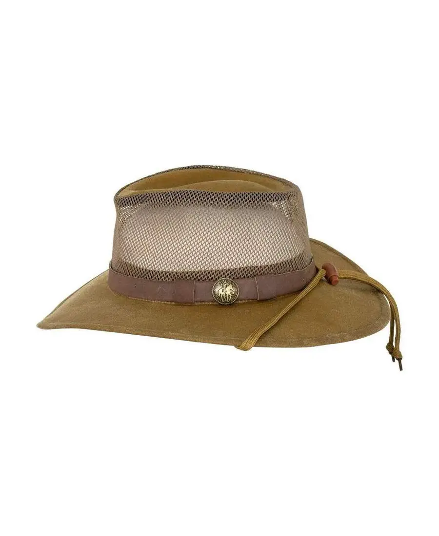 Outback Trading Company Men's 1472 Kodiak Cotton Oilskin Hat | Waterproof, UPF 50+ Outdoor Fishing Hat - view 2