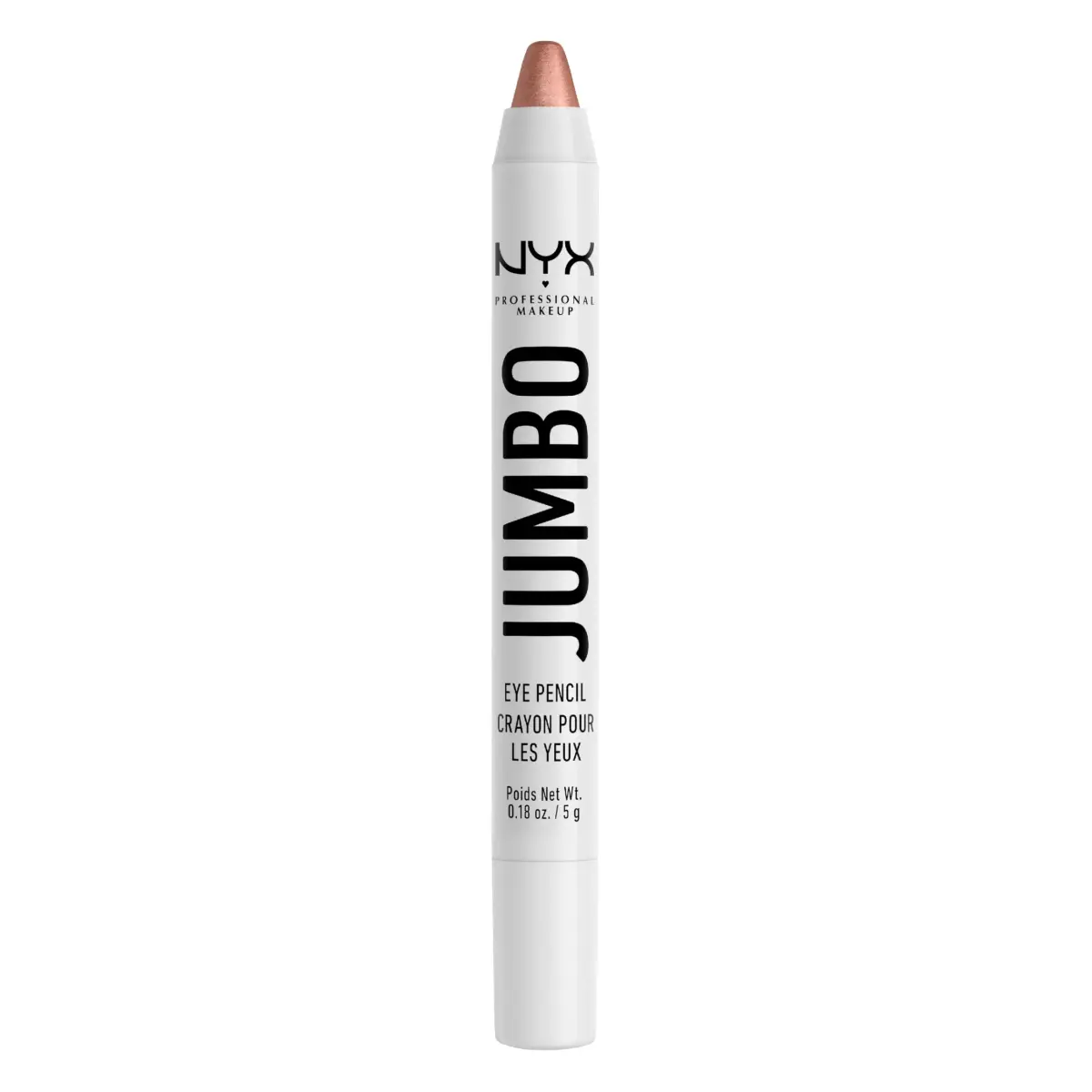 NYX PROFESSIONAL MAKEUP Jumbo Eye Pencil, Blendable Eyeshadow Stick & Eyeliner Pencil - Iced Latte (Mauve Brown) | PETA Certified Cruelty-Free - main product image