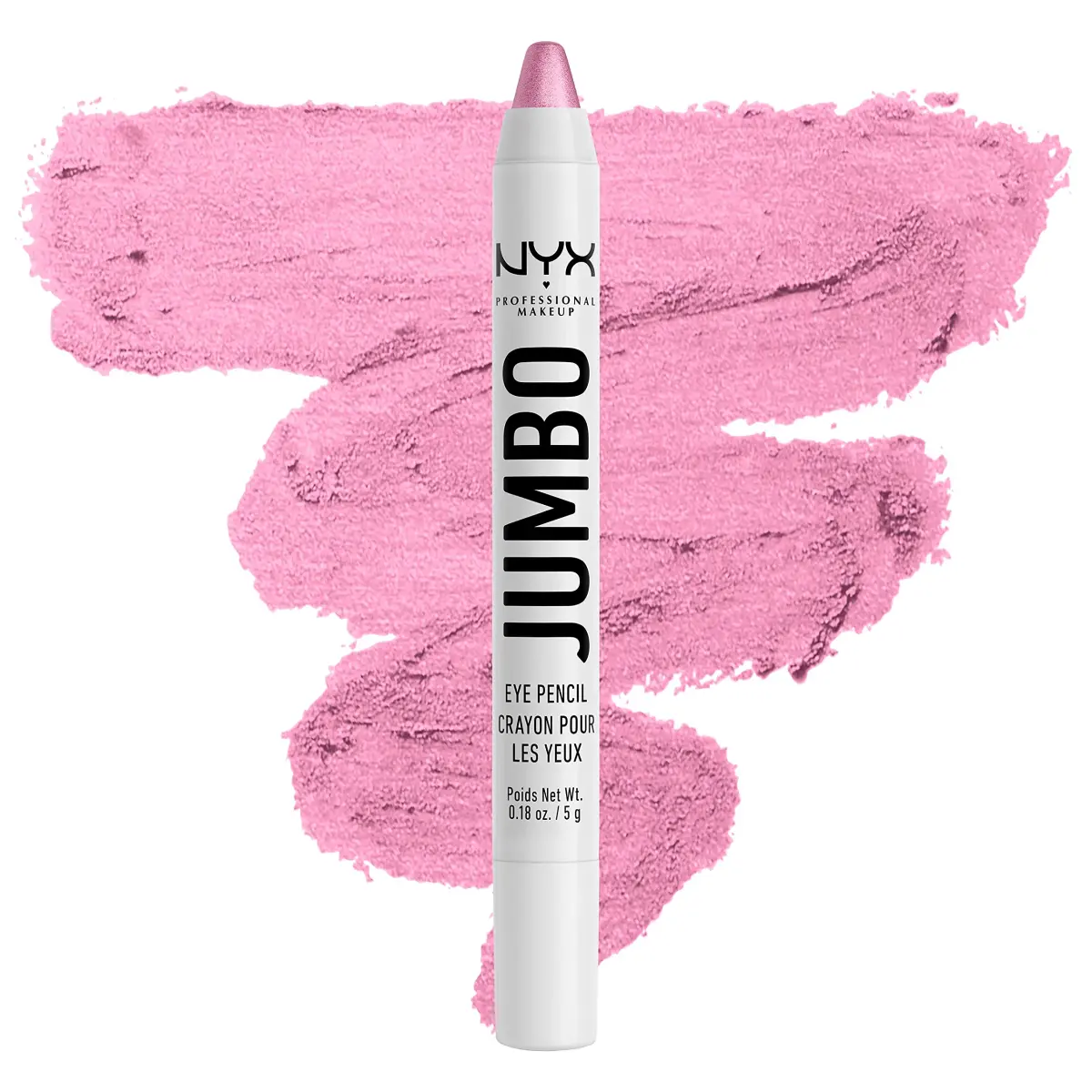 NYX PROFESSIONAL MAKEUP Jumbo Eye Pencil - Cupcake (Pink) | Blendable Eyeshadow Stick & Eyeliner - main product image