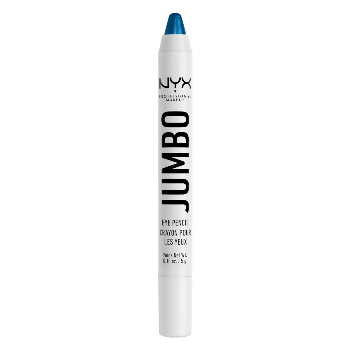 NYX PROFESSIONAL MAKEUP Jumbo Eye Pencil Blueberry Pop (Blue) 0.18 oz (5 ml) | Blendable Eyeshadow Stick & Eyeliner - main product image