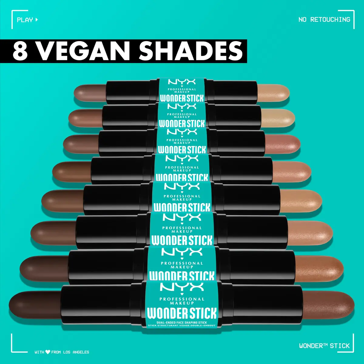 NYX PROFESSIONAL MAKEUP Wonder Stick 1 Count - Face Shaping & Contouring Stick for All Skin Tones - view 5
