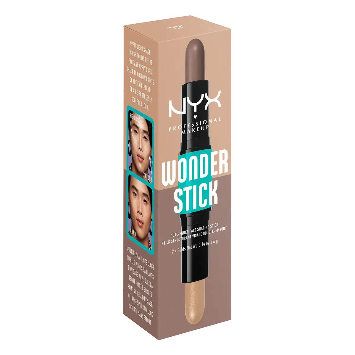NYX PROFESSIONAL MAKEUP Wonder Stick 1 Count - Face Shaping & Contouring Stick for All Skin Tones - view 9