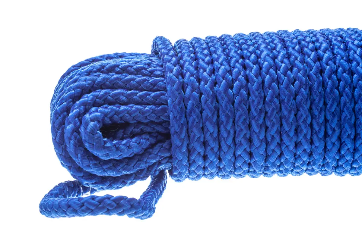 Attwood 5/16" x 50' Blue Hollow Braided Polypropylene Utility Line | Floats for Visibility - view 3