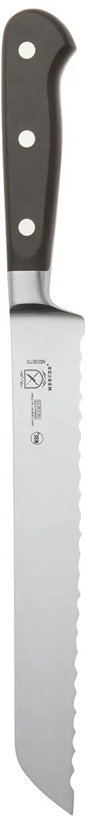 Mercer Culinary Renaissance 8-Inch Bread Knife | Precision Forged German Steel | Ergonomic Handle - view 2