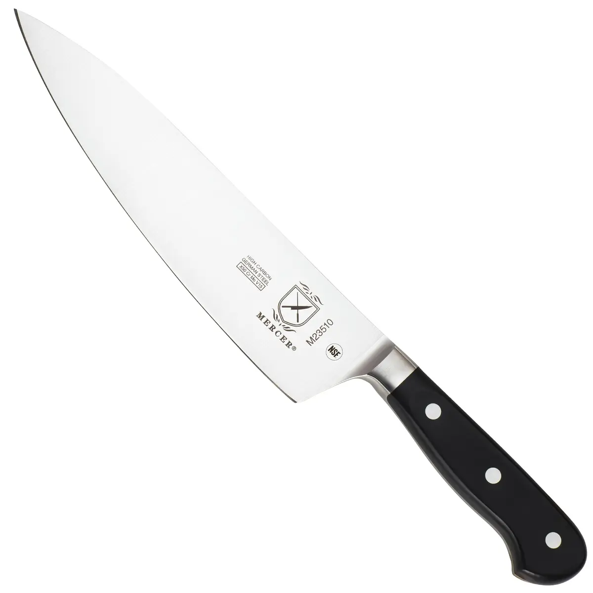 Mercer Culinary M23510 Renaissance 8-Inch Chef's Knife | High Carbon German Steel, Ergonomic Handle - main product image