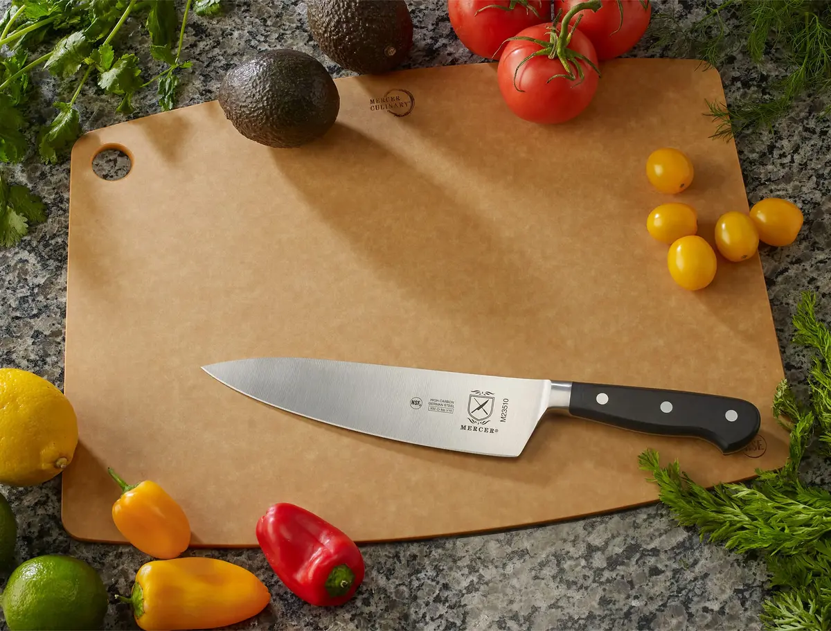 Mercer Culinary M23510 Renaissance 8-Inch Chef's Knife | High Carbon German Steel, Ergonomic Handle - view 3