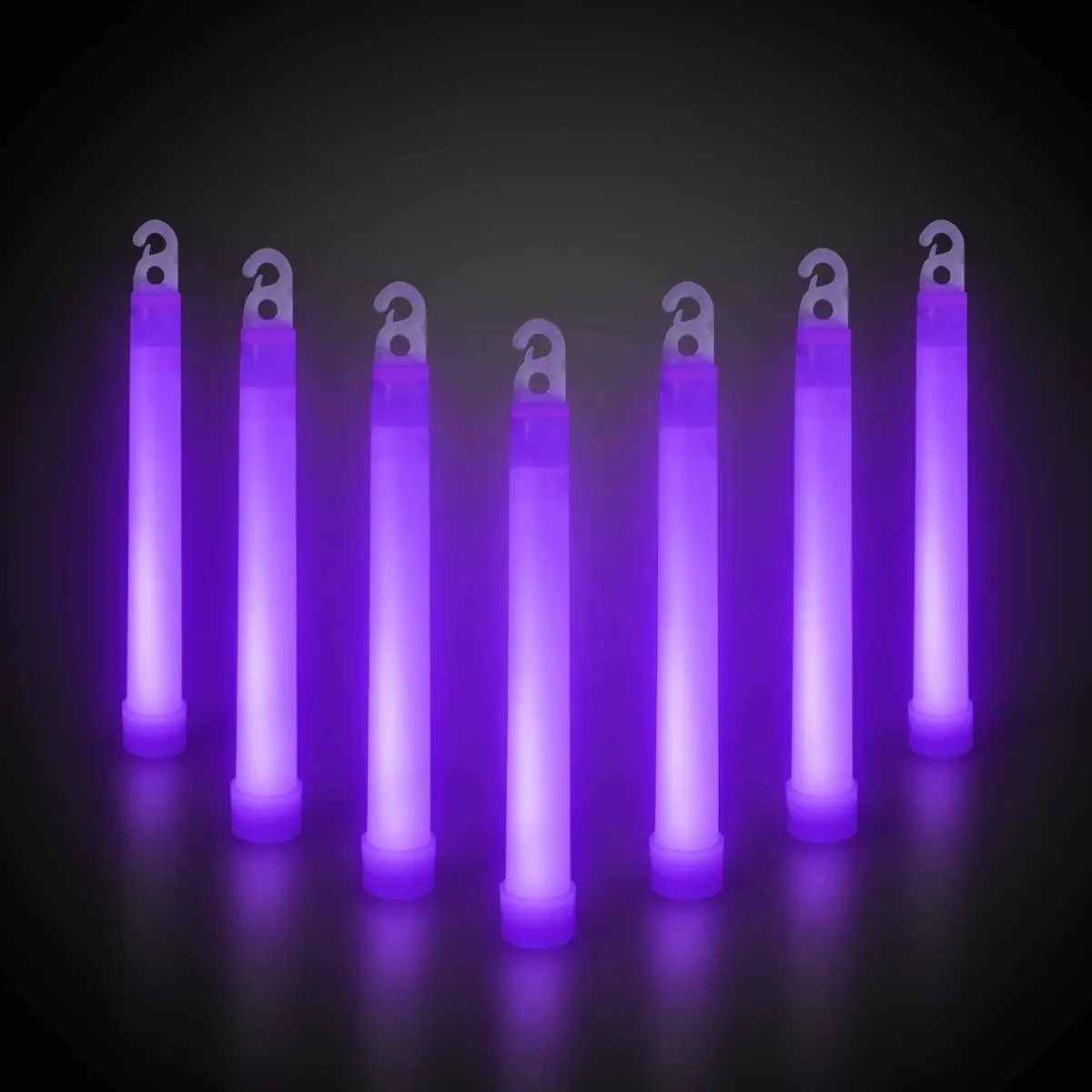 Windy City Novelties 25 Pack - 6” Premium Glow Sticks (Purple) | Long-Lasting Brightness for Parties & Events - main product image