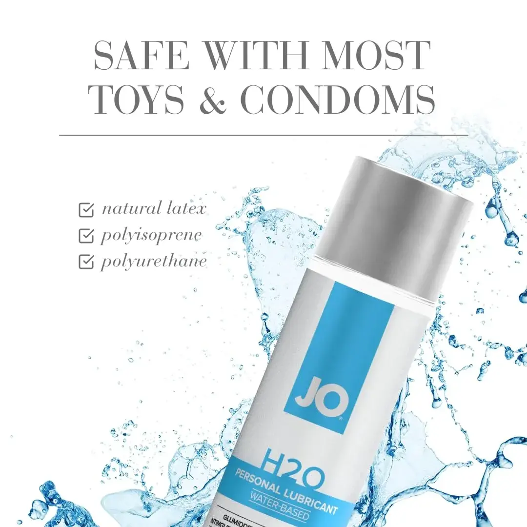 JO Original Water Based Personal Lubricant 240ml (8 fl oz) | pH Balanced for Women - view 5