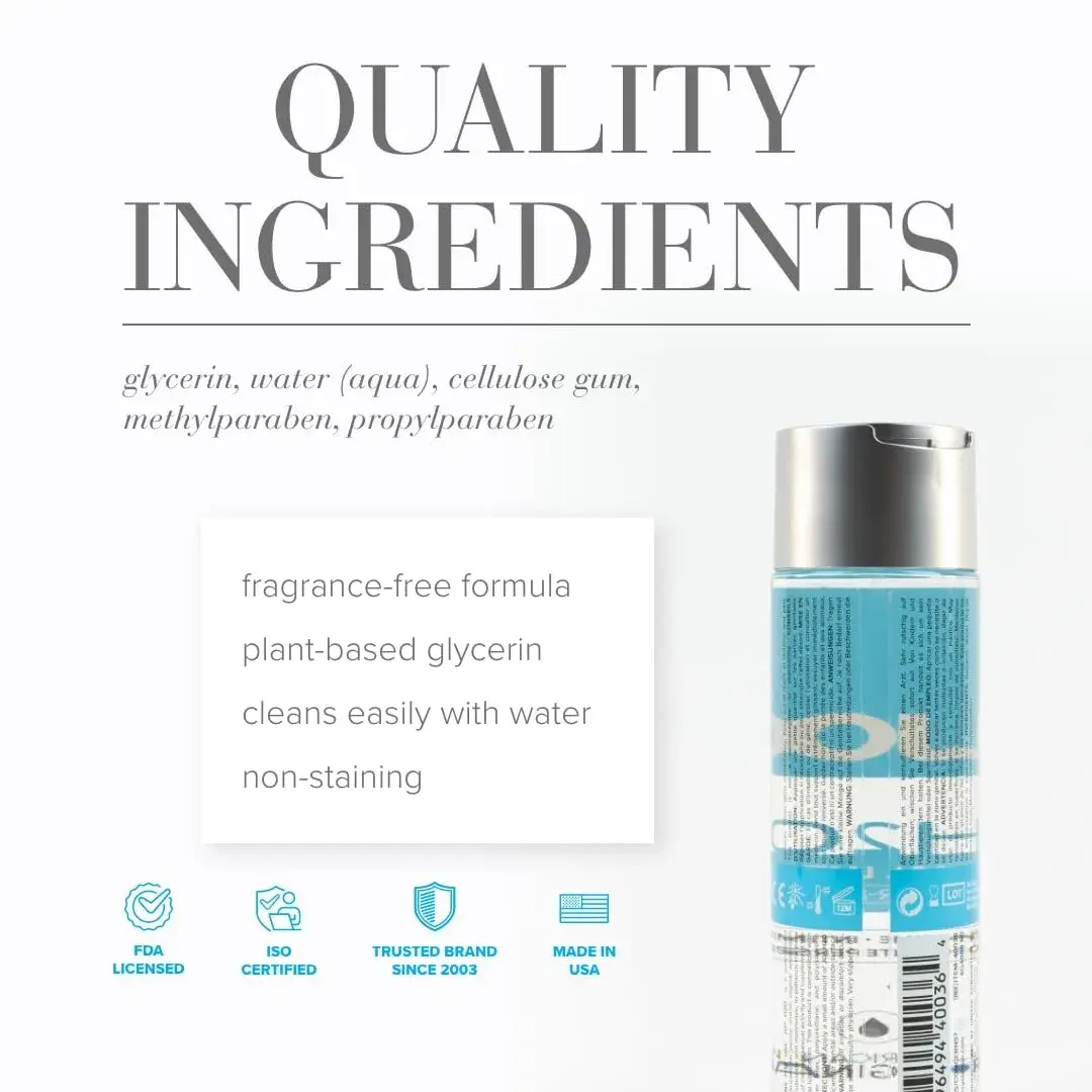 JO Original Water Based Personal Lubricant 240ml (8 fl oz) | pH Balanced for Women - view 4