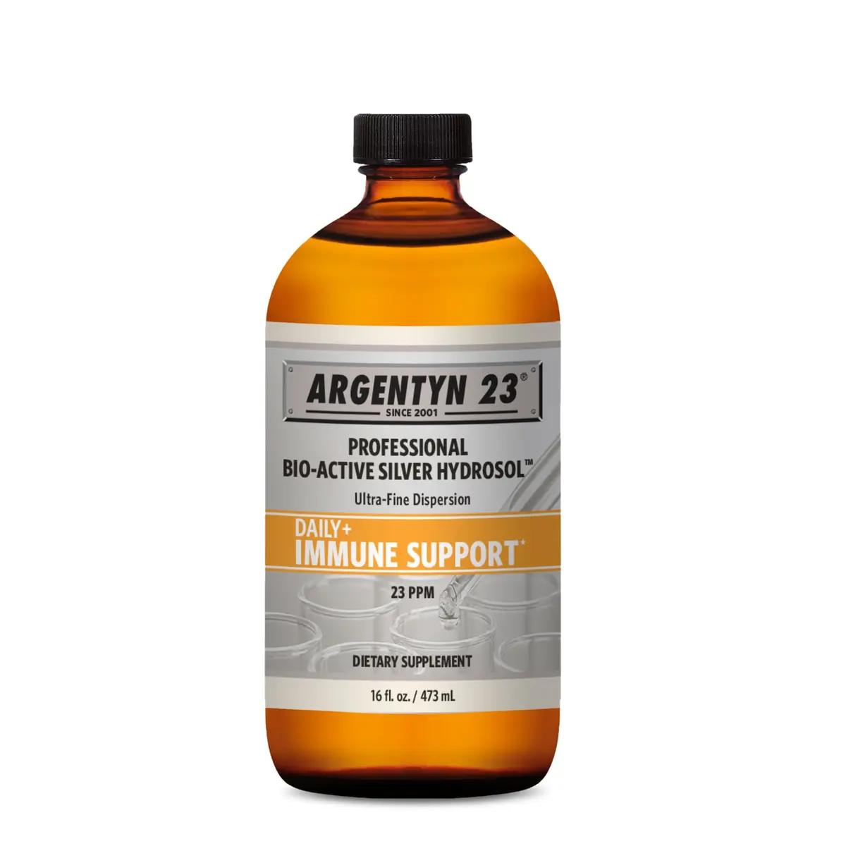 Argentyn 23 Bio-Active Silver Hydrosol, 16 fl oz | Immune Support with 98% Silver Ions - main product image