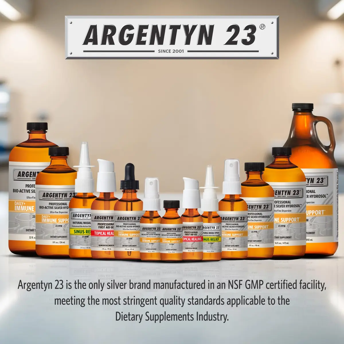 Argentyn 23 Bio-Active Silver Hydrosol, 16 fl oz | Immune Support with 98% Silver Ions - view 7