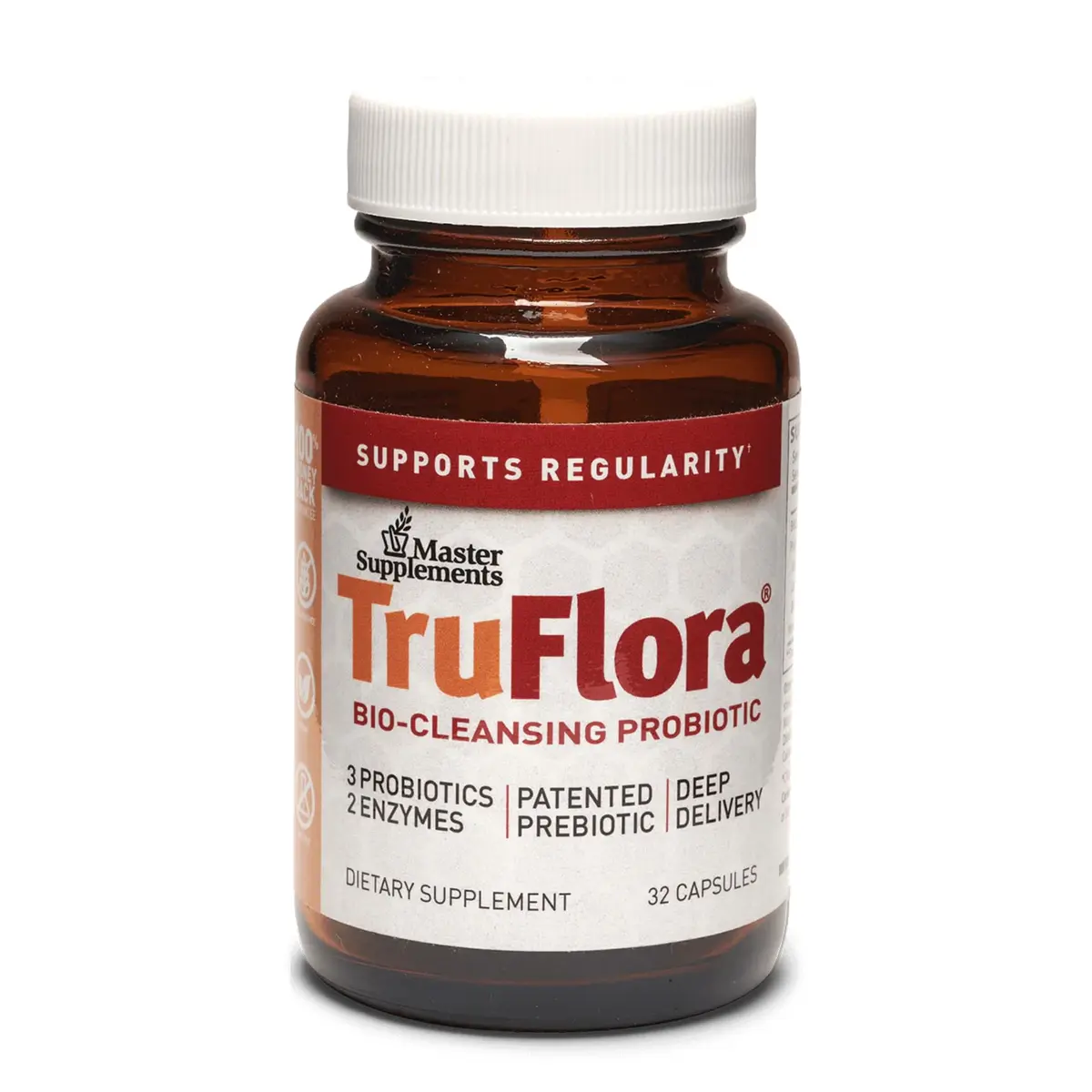 TruFlora Master Supplements 32 Capsules | Probiotics & Enzymes for Gut Health - main product image