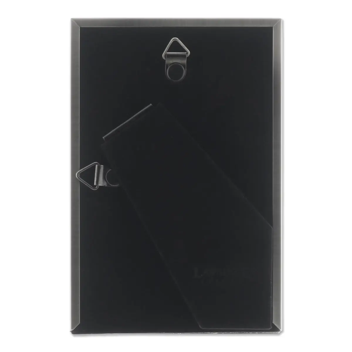 Lawrence Frames Antique Pewter 4x6 Picture Frame | Bead Border Design, Heavy Gauge Steel - view 2