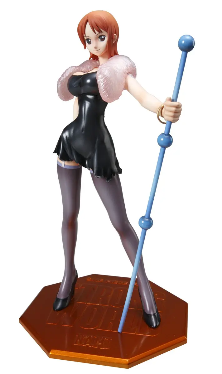 Megahouse One Piece Nami 'Strong World Movie' NEO P.O.P. Portrait of Pirates 1/8 Scale Figure | Collectible Anime Statue - view 2