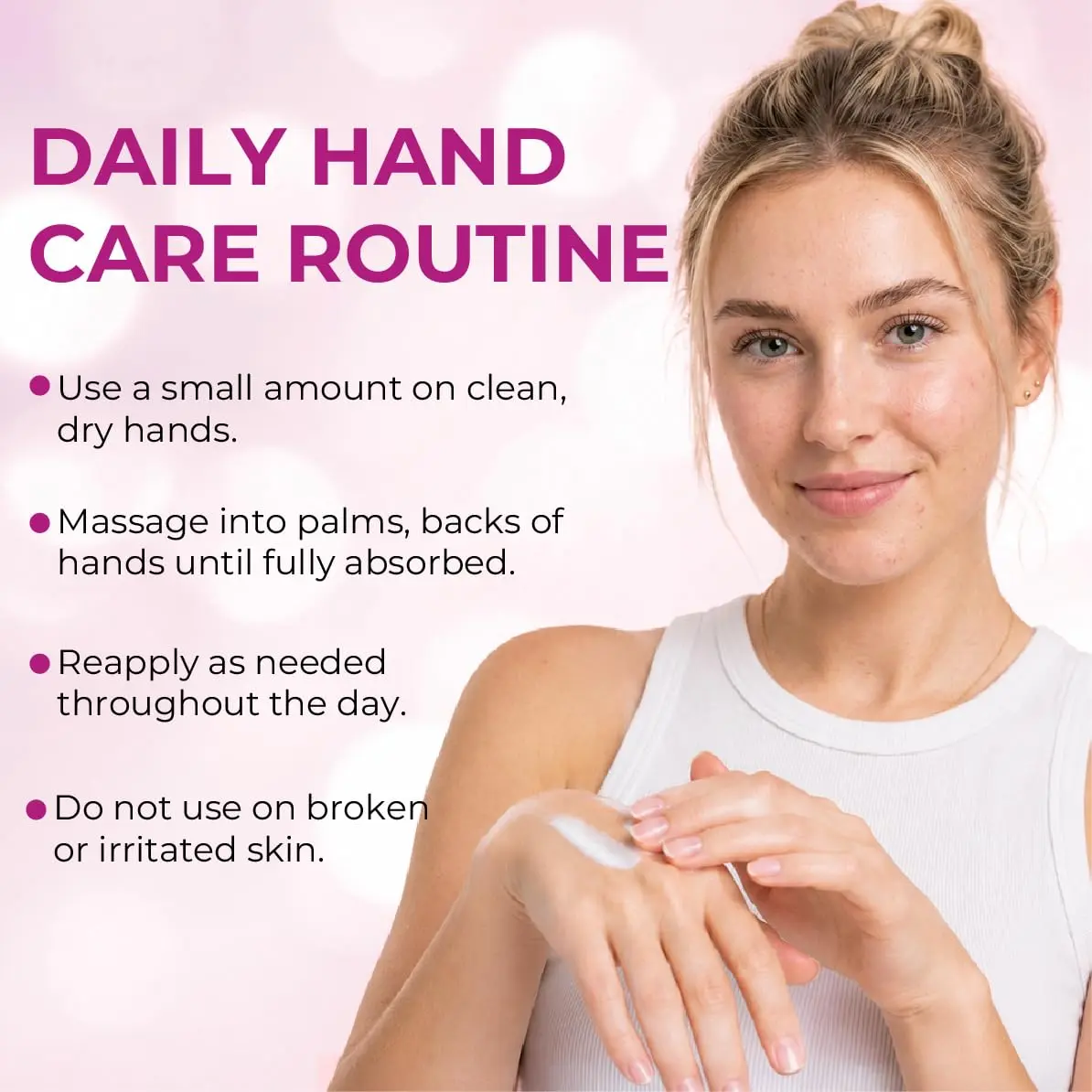 Retinol Hand Cream for Women - Anti-Aging Lotion for Dry Hands | Supports Wrinkle & Age Spot Reduction - view 5
