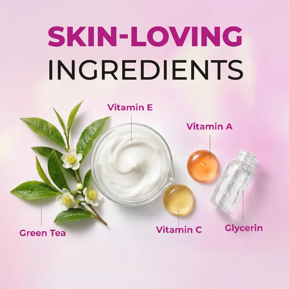 Retinol Hand Cream for Women - Anti-Aging Lotion for Dry Hands | Supports Wrinkle & Age Spot Reduction - view 4
