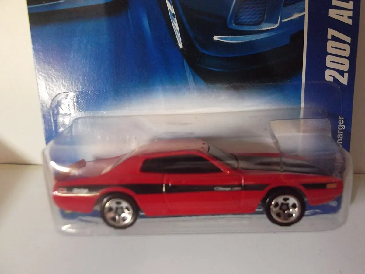 Hot Wheels Red Dodge Charger - 2007 All Stars | Metal, Modern Sport Toy Car for Kids 3+ - main product image