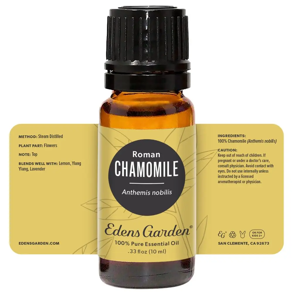 Edens Garden Roman Chamomile Essential Oil 10 ml | Relaxing Aromatherapy for Calm & Sleep - view 9